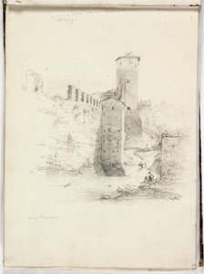 フィレンツェの壁、1831 作： Thomas Cole